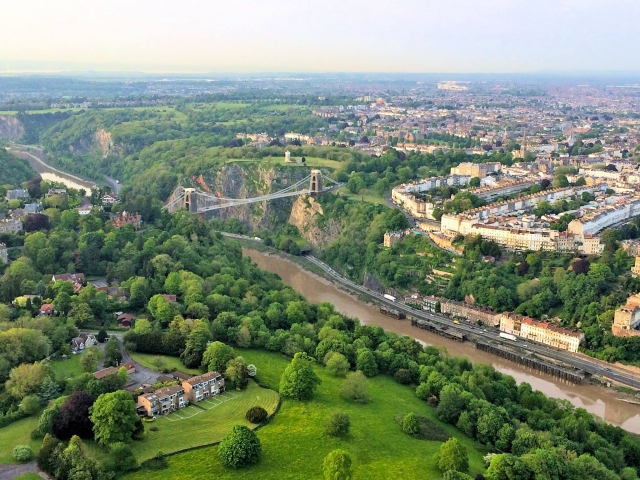Paisagens únicas de Bristol 